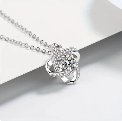 Rotating Lucky Heart Necklace
