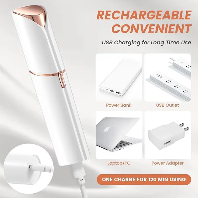 2-in-1 Women’s Eyebrow & Nose Hair Trimmer